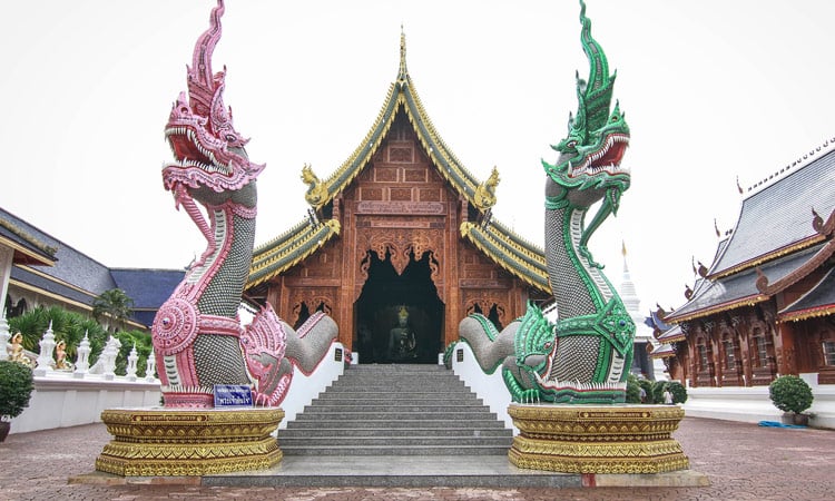 Tempelanlage in Chiang Mai