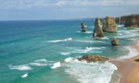 Traumhafter Strand der Great Ocean Road