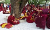Debattierstunde der Mönche des Kloster Sera