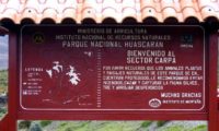Der Eingang zum Huascaran National Park