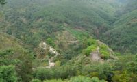 Blick ins Tal, die Straße sind wir gerade hoch gefahren