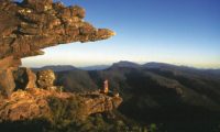 Felsvorsprung a Gariwerd National Park