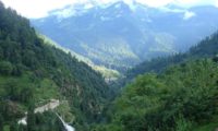 Die Berge bei Manali
