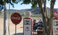 Alte Tankstelle an der Route 66