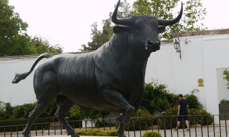 Eingang zur Stierarena in Ronda