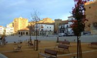 Der Hauptplatz von Caceres