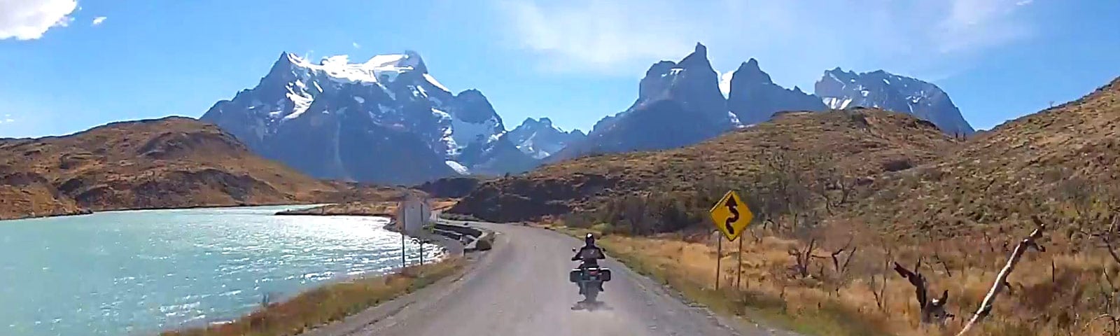 Chile Torres del Paine Schotterpiste