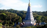 Am Gipfel des Doi Inthanon