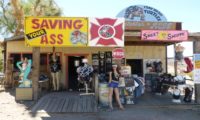 Verrückter Laden in Oatman