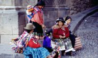 Indio Frauen in Cusco