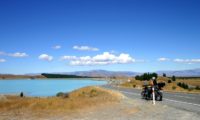 Blick auf den See Tekapo