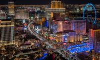 Blick auf den Las Vegas Strip