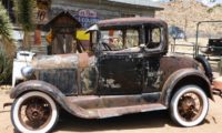 Oldtimer bei Hackberry's General Store