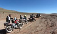 Chile - Patagonien Rast neben der Piste