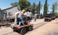 Das Eisenbahn Museum in Bulawayo