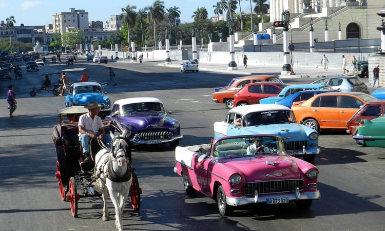 der Verkehr in Havanna