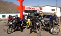 Tankstop auf dem Weg nach La Merced