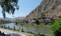 Fachwerkhäuser in Amasya
