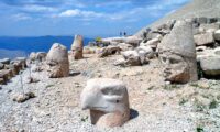 Die berühmten Köpfe am Nemrut Dagi