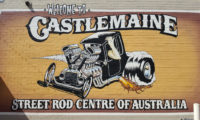 Street Rod Schild in Castlemaine