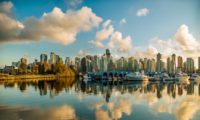 Die Skyline von Vancouver