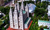 Die Mormonen Kirche in Salt Lake City