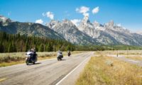 Fahrt durch den Grand Teton National Park