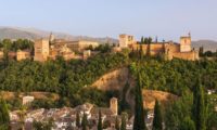 Blick auf die Alhambra in Granada