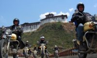 Bhutan cruisen mit Enfields