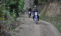 Piste durch die Berge in El Salvador