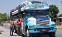 Ein typischer Bus in Nicaragua