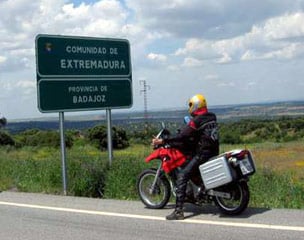 Spanien Extremadura selfguided Motorradtour