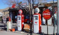 Alte Tankstelle an der Route 66