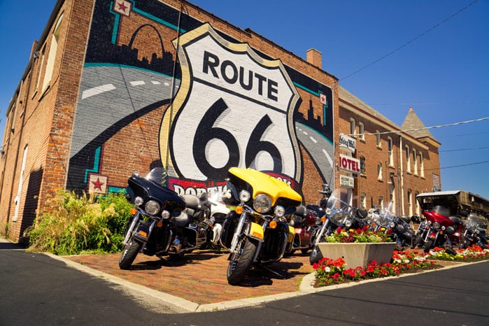 USA "Route 66" selbstgeführte Motorradtour